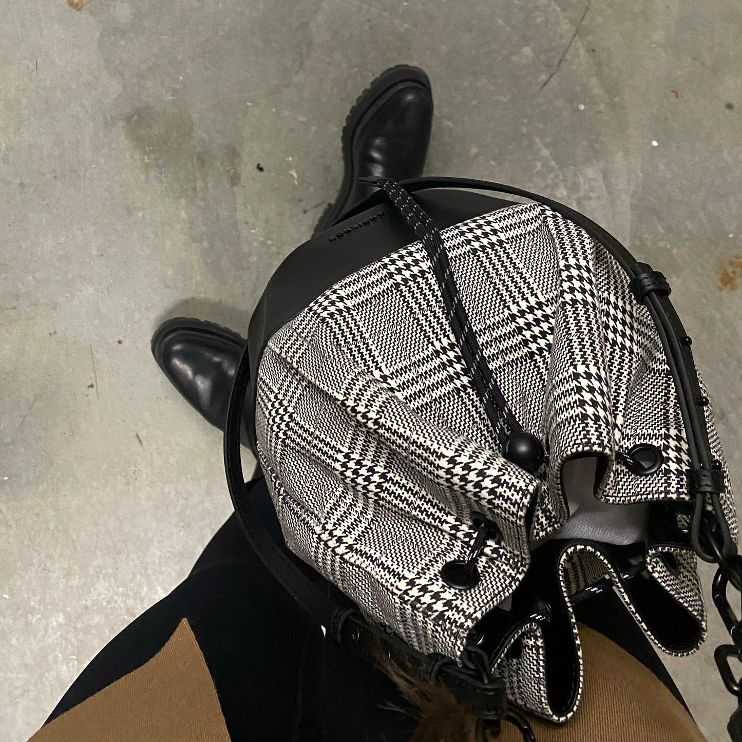 IRL Bucket Bag - Checkmate