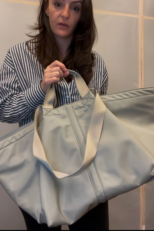 SAMPLE SALE : Fortune Tote - Grey