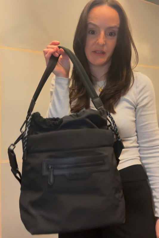 SAMPLE SALE: Small Swing Bag - Black