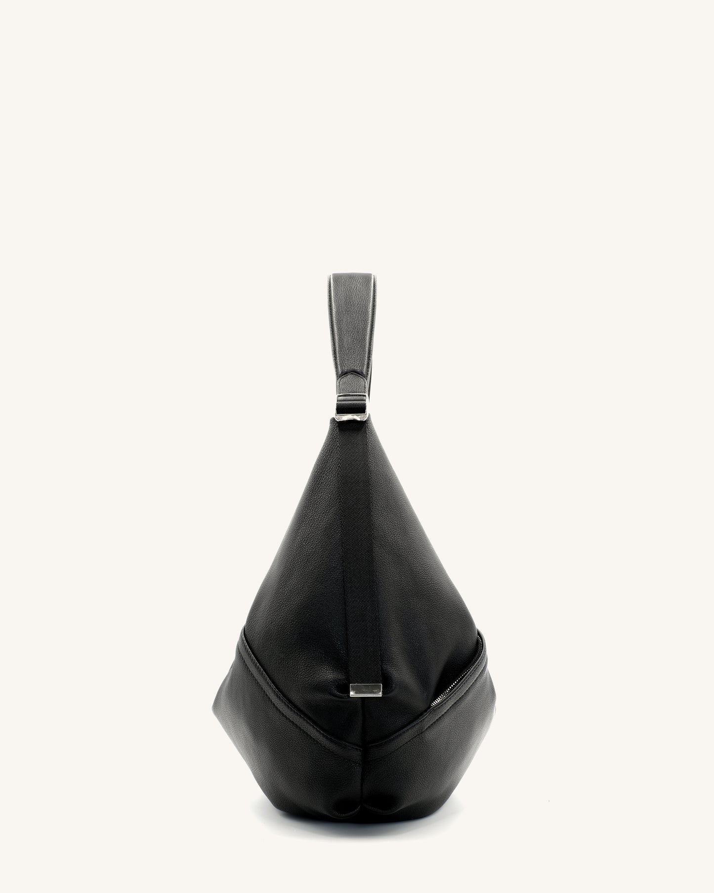 Hammock Bag - Black pebble leather